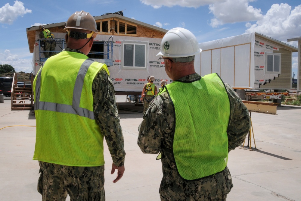 Seabees Participate in Southwest Indian Foundation Project