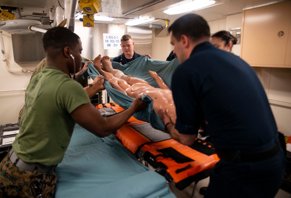 USS Green Bay (LPD 20) Medical Training Team