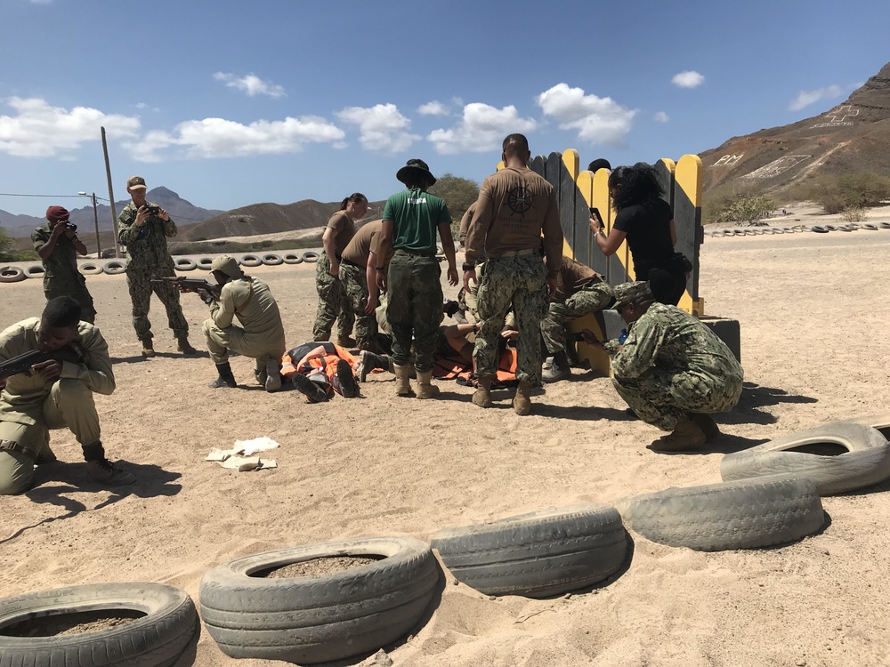 U.S. Sailors Conduct TCCC Drills