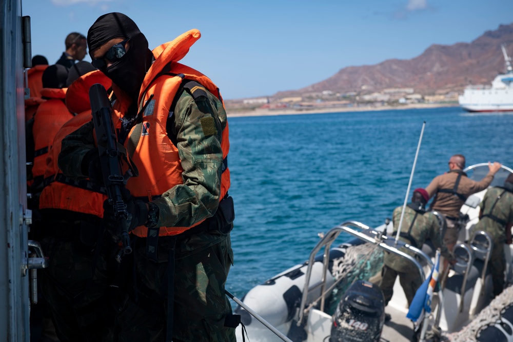 USCG Participates in Exchange With Cabo Verde Coast Guard