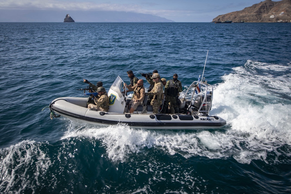 USCG Participates in Exchange With Cabo Verde Coast Guard