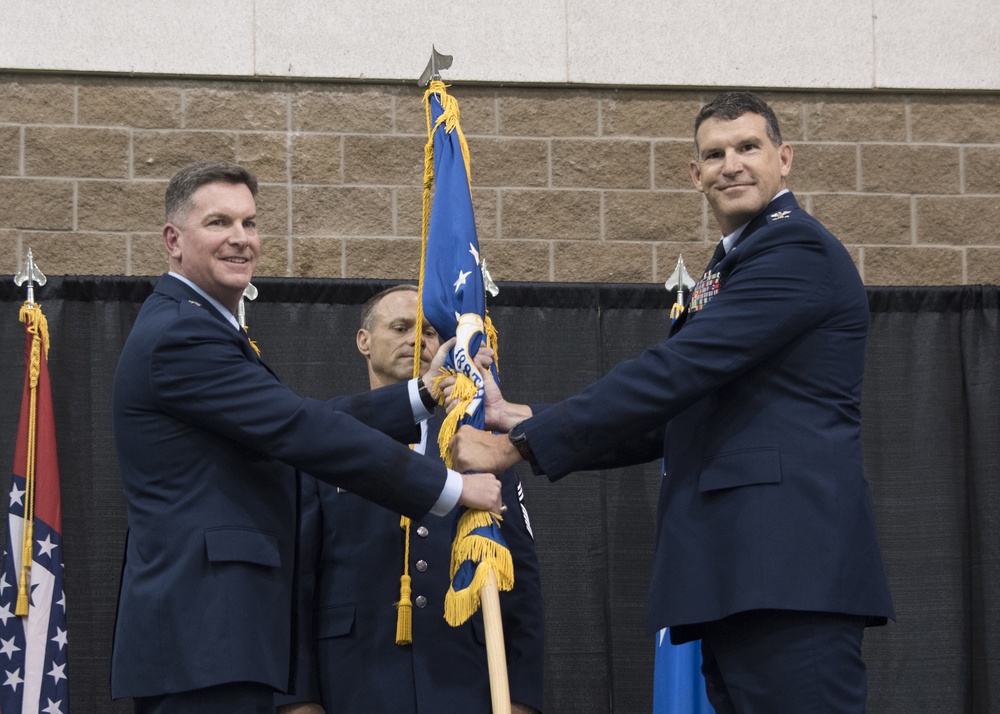 Dodroe takes command at 188th Wing