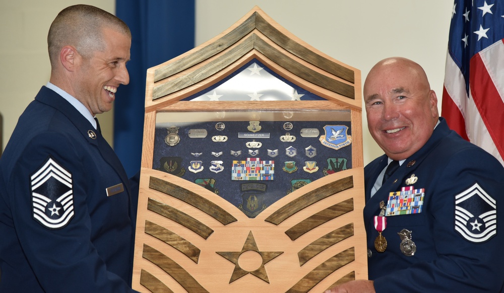 Security forces senior master Sgt. retires after 42 years