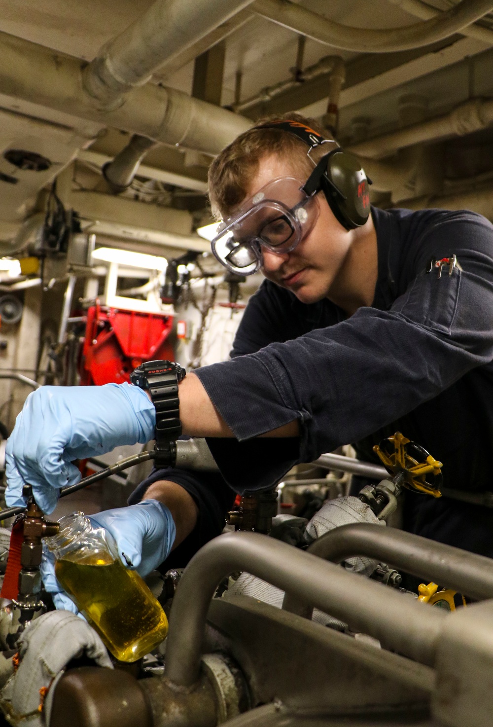 USS Green Bay (LPD 20) Oil Samples