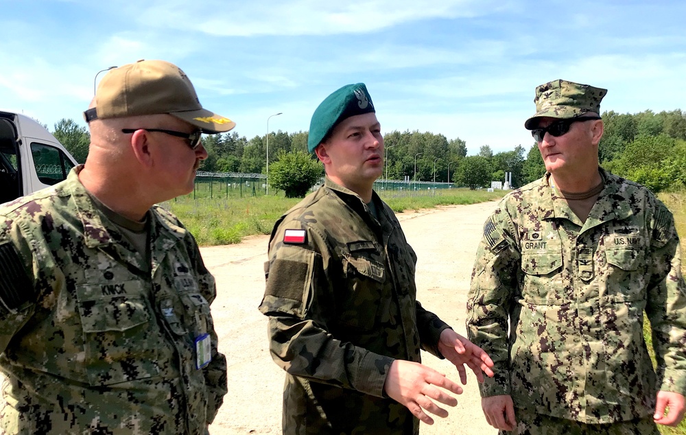 Navy Leadership Visits Aegis Ashore in Poland