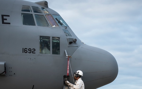 Early Morning Liquid Oxygen Refill