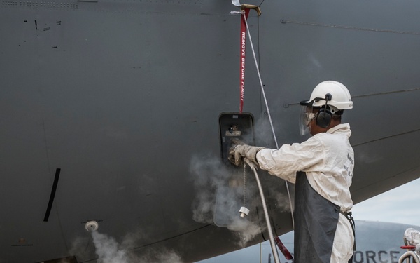 Early Morning Liquid Oxygen Refill