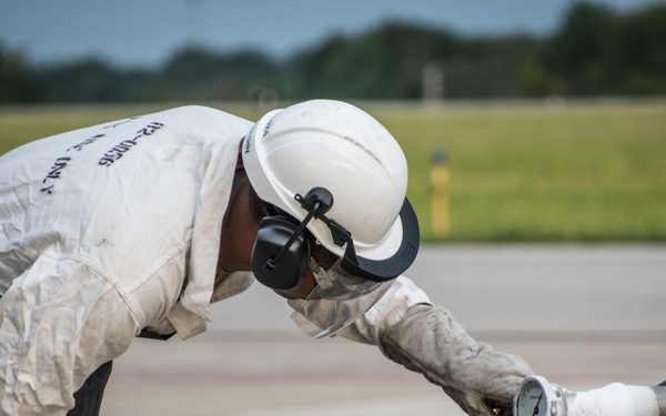Early Morning Liquid Oxygen Refill