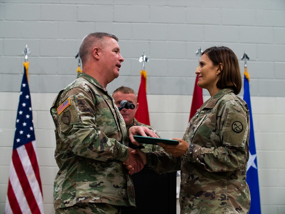 Historic 77th Brigade Change of Command.