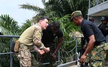 US Coast Guard and International Partners Conduct VBSS Drills with Nigerian SBS Teams