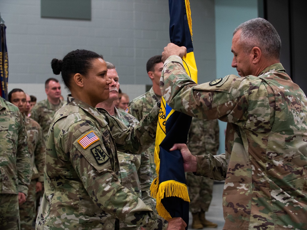 Historic 77th Brigade Change of Command.