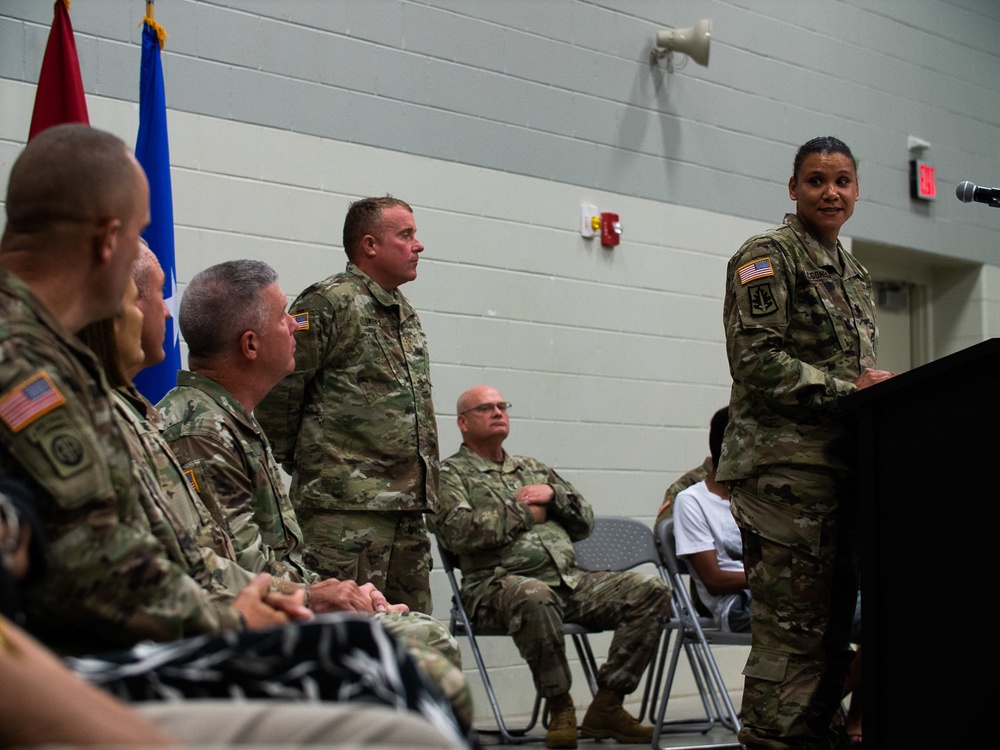 Historic 77th Brigade Change of Command.