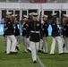 Silent Drill Platoon performs during DC United game