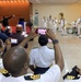 Naval Forces Europe's Band 'Topside' Performs Local Song in Nigeria
