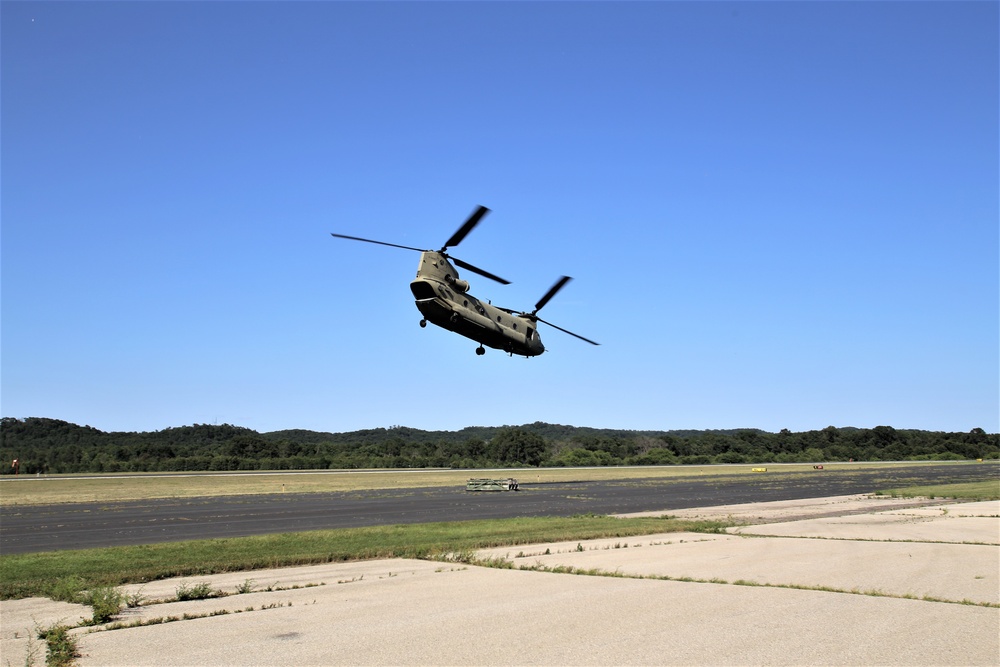 CH-47 Sling-load Training at Fort McCoy