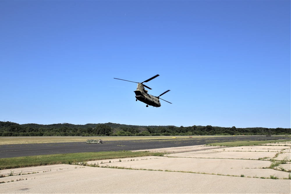 CH-47 Sling-load Training at Fort McCoy