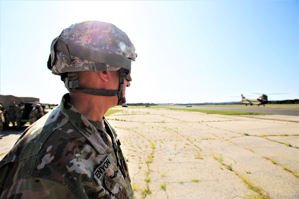 CH-47 Sling-load Training at Fort McCoy