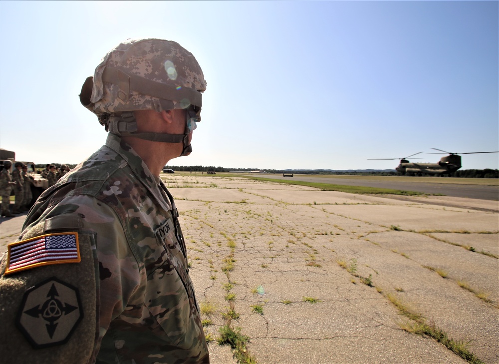 CH-47 Sling-load Training at Fort McCoy