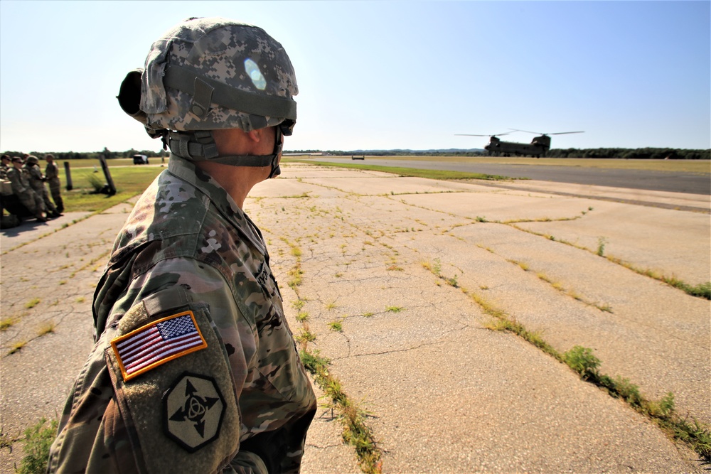 CH-47 Sling-load Training at Fort McCoy