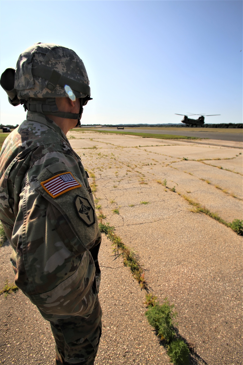 CH-47 Sling-load Training at Fort McCoy