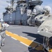 USS Makin Island conducts crash training.