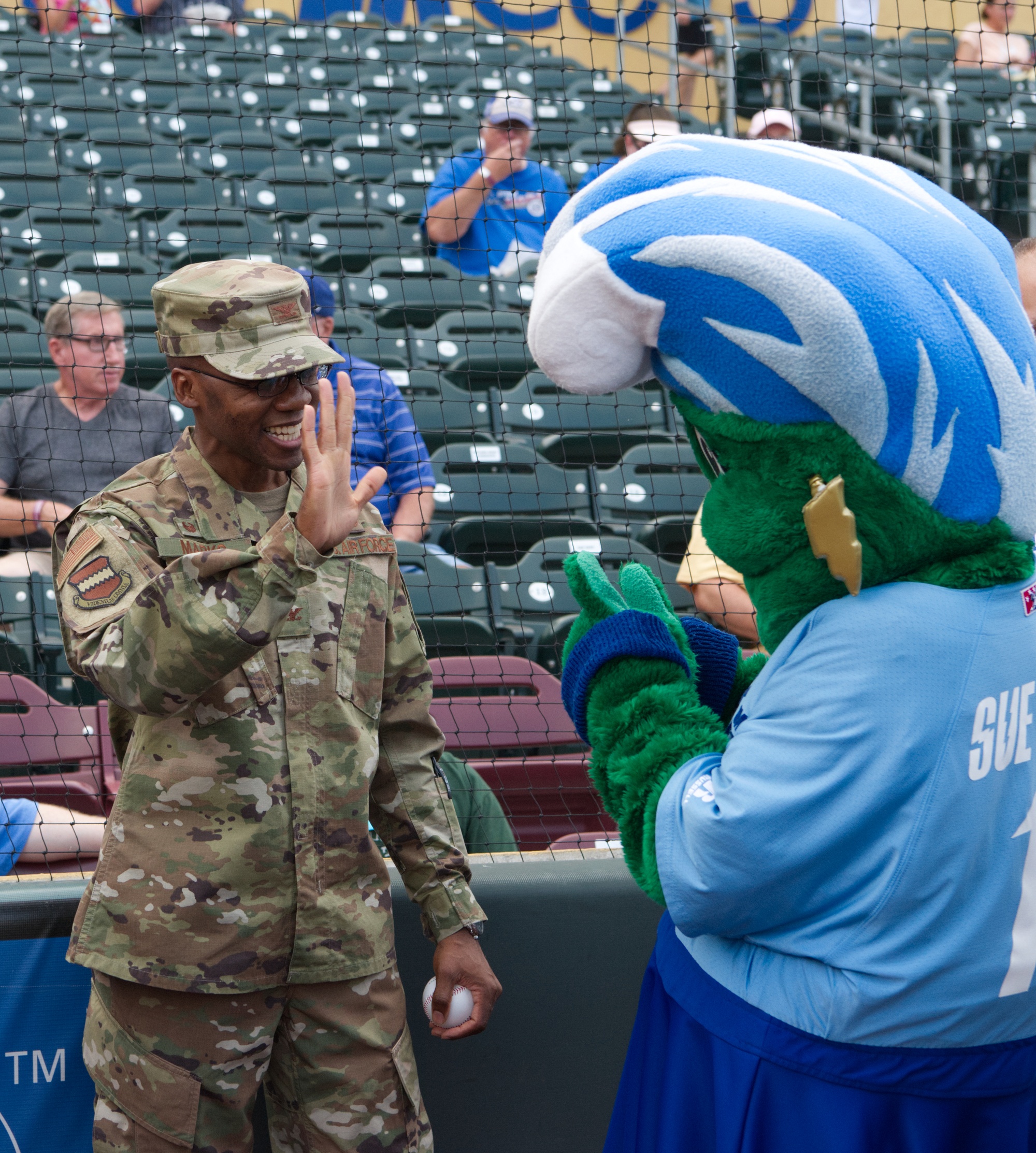 2019 Omaha Storm Chasers Sue Nami Mascot