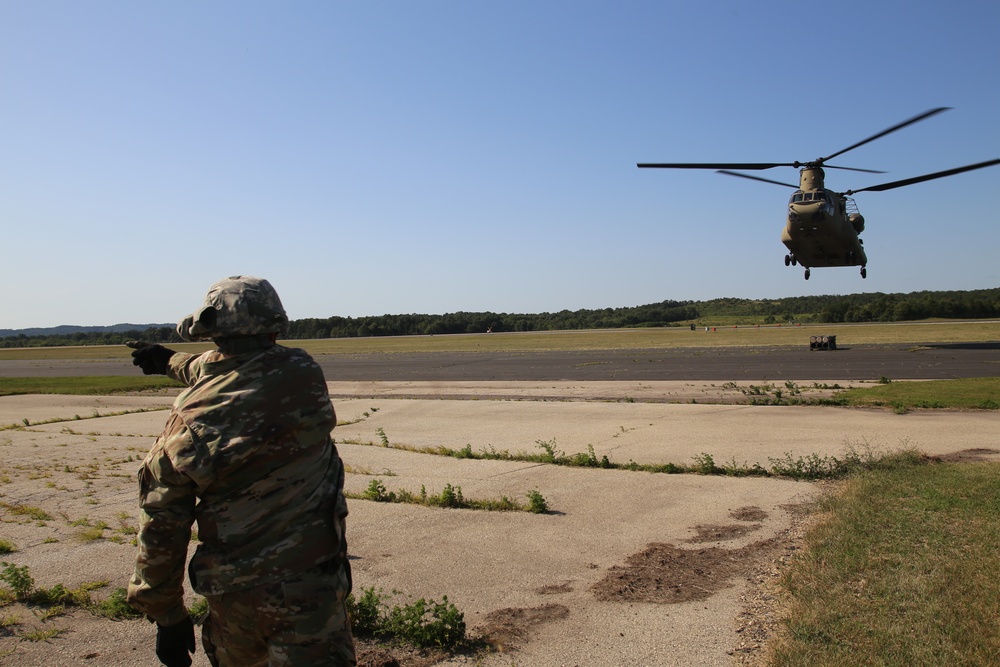 CH-47 Chinook Sling-load Training at Fort McCoy