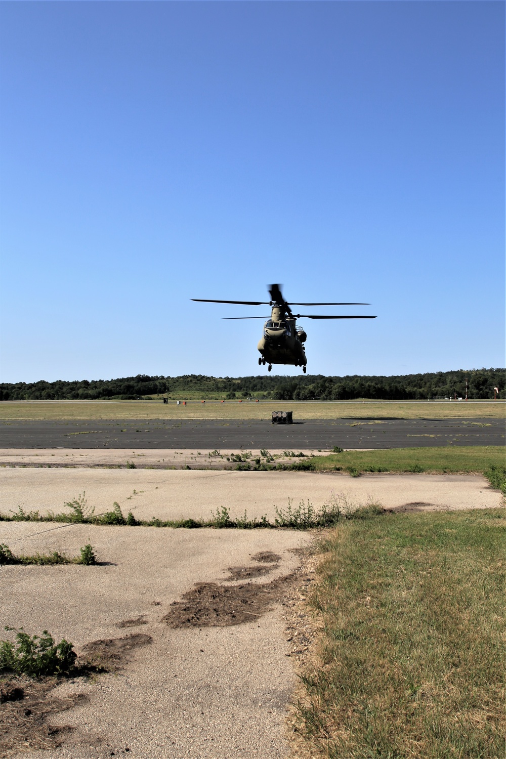 CH-47 Chinook Sling-load Training at Fort McCoy