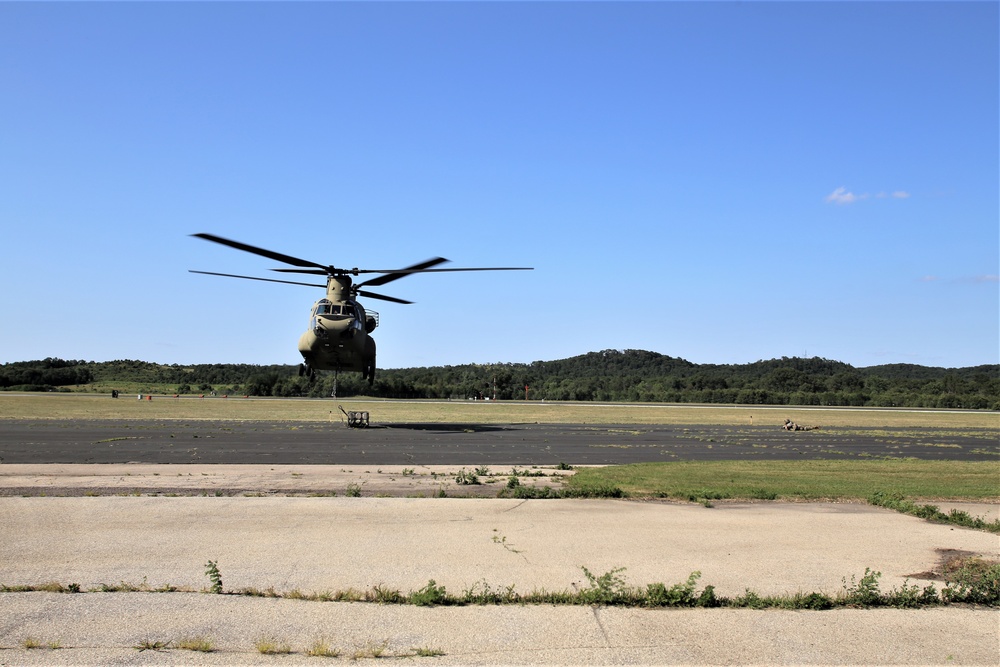 CH-47 Chinook Sling-load Training at Fort McCoy