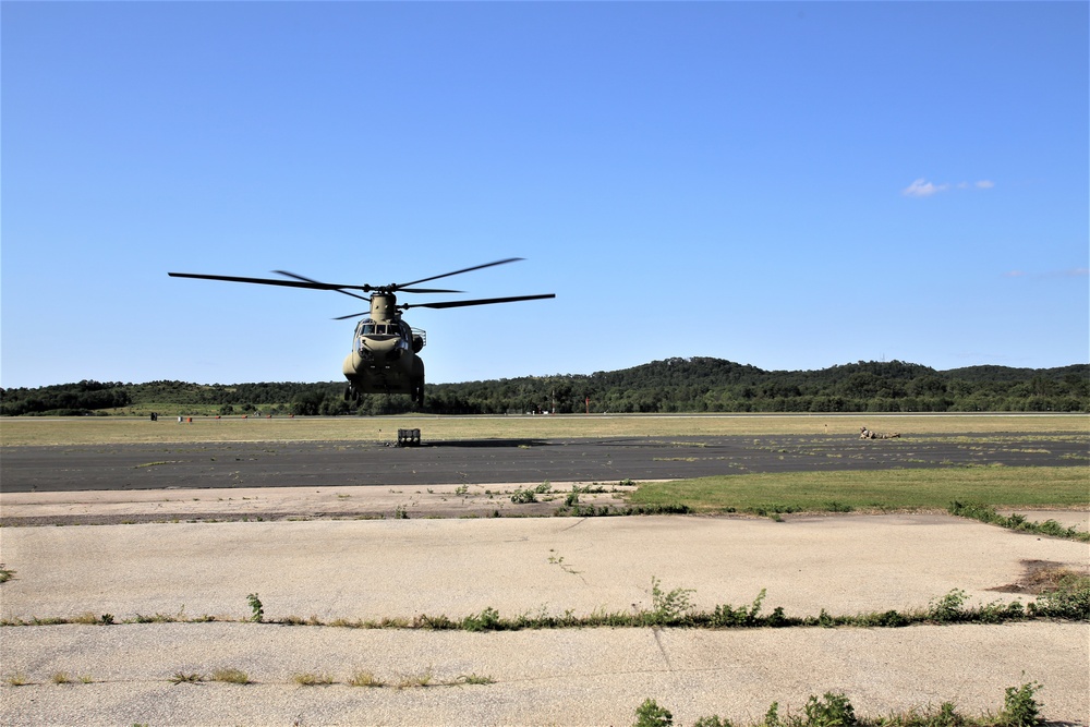 CH-47 Chinook Sling-load Training at Fort McCoy