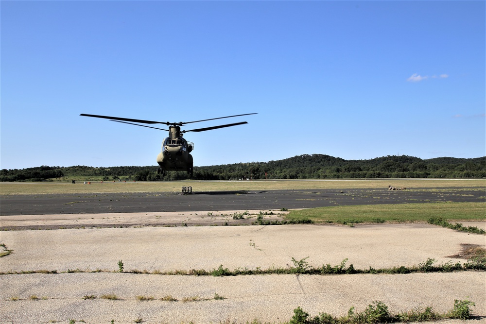 CH-47 Chinook Sling-load Training at Fort McCoy