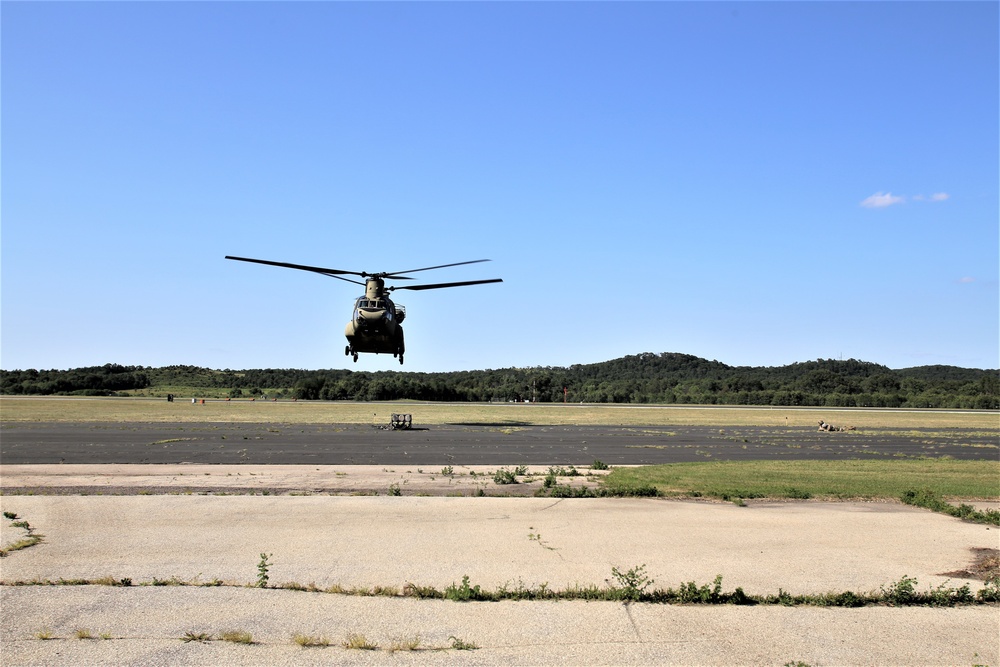 CH-47 Chinook Sling-load Training at Fort McCoy