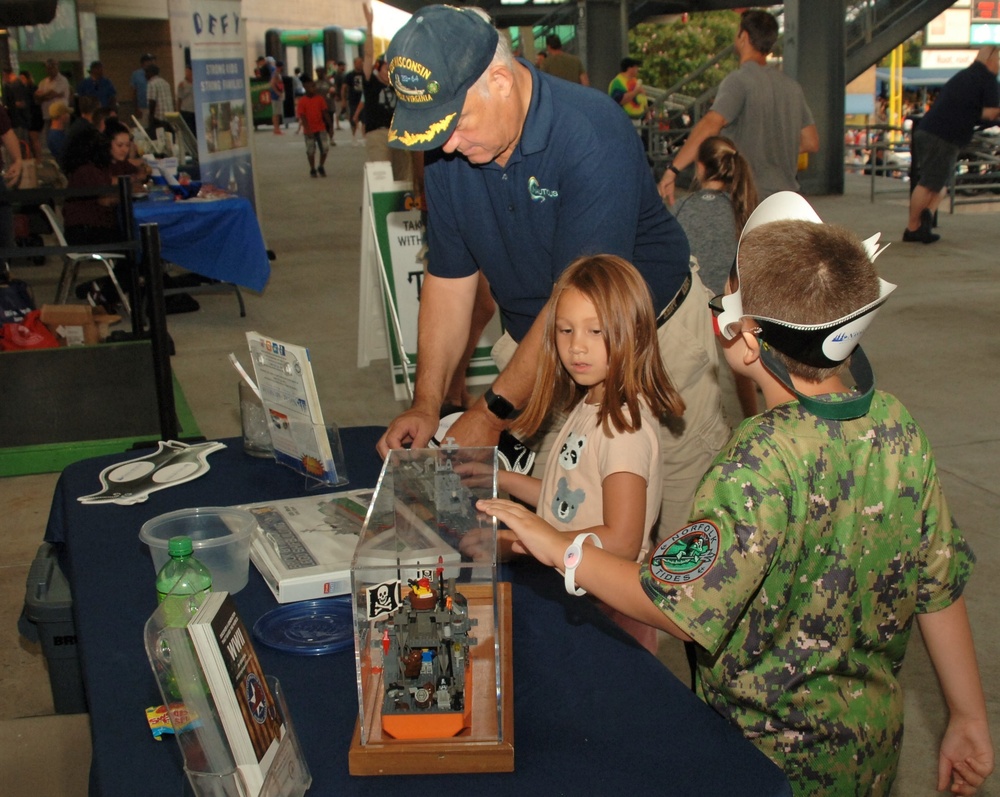 Navy Night at Harbor Park Stadium