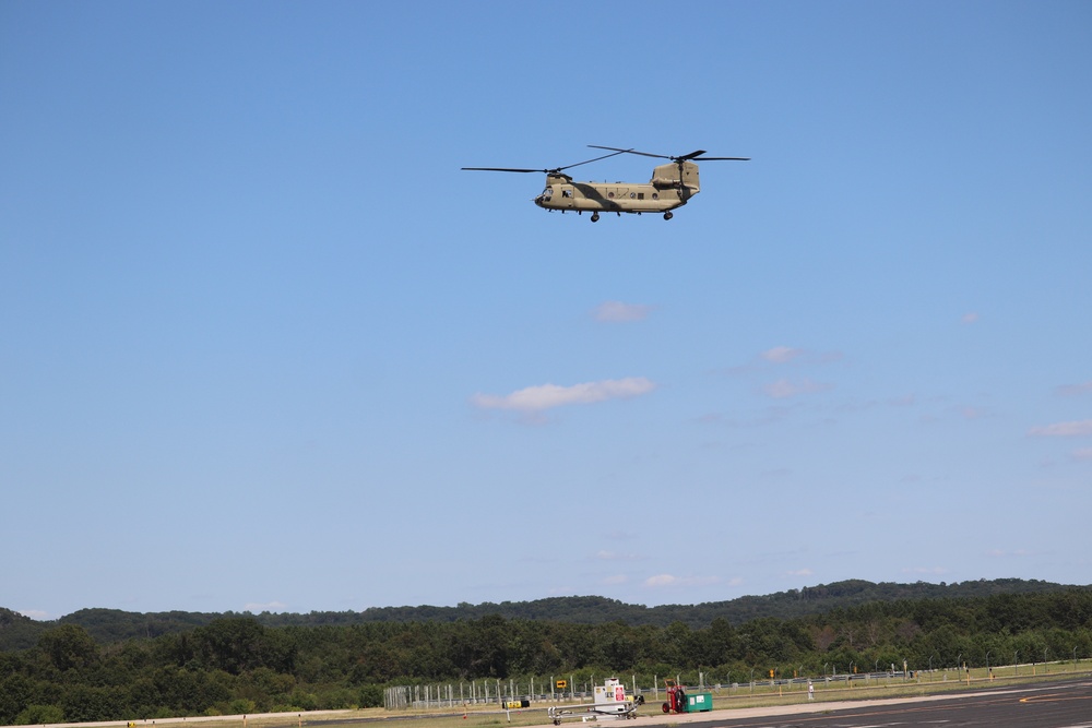 CH-47 Chinook Sling-load Training at Fort McCoy