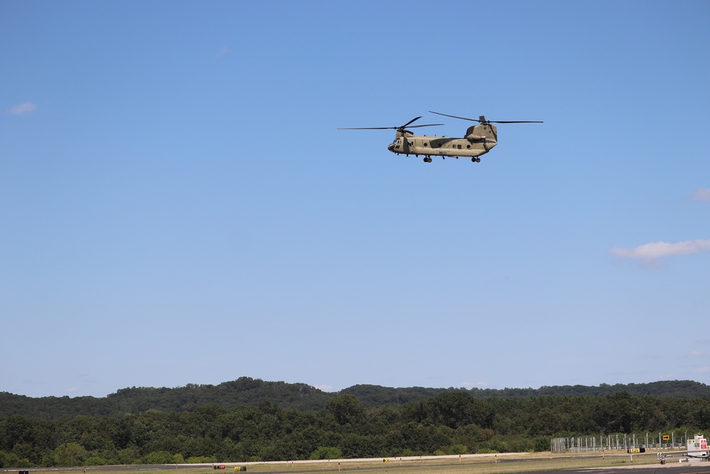 CH-47 Chinook Sling-load Training at Fort McCoy