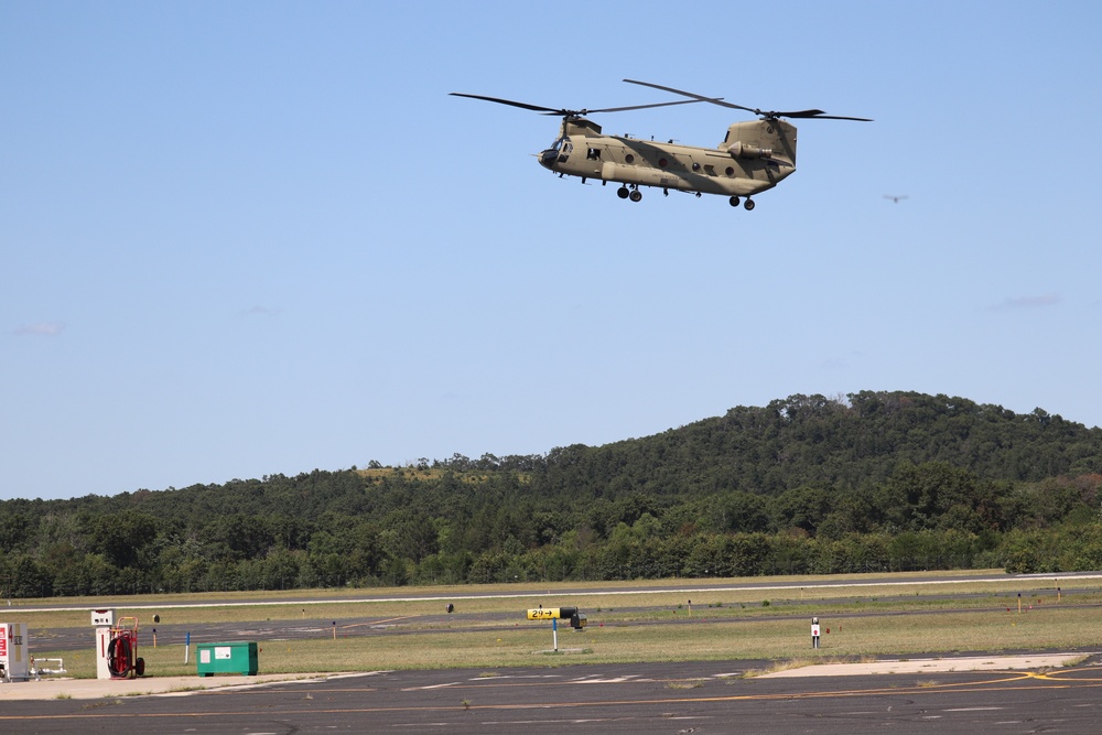 CH-47 Chinook Sling-load Training at Fort McCoy