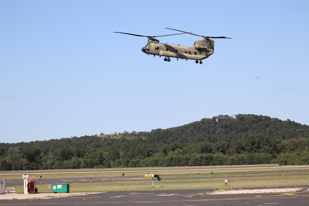 CH-47 Chinook Sling-load Training at Fort McCoy