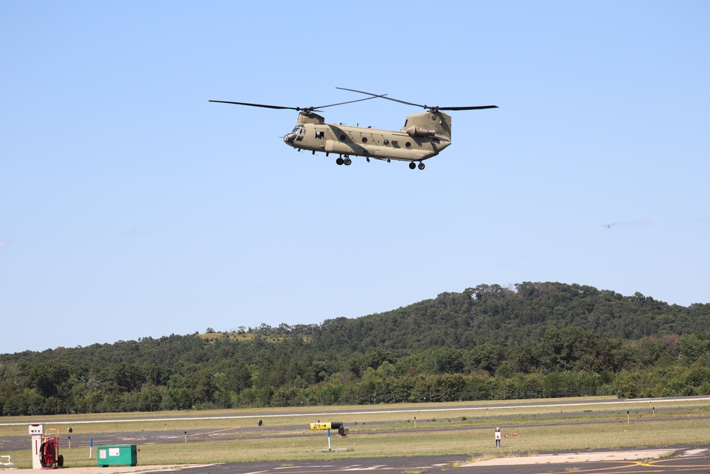 CH-47 Chinook Sling-load Training at Fort McCoy