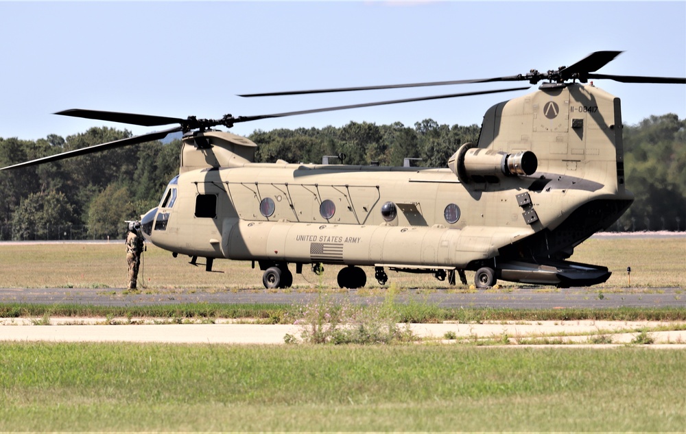 CH-47 Chinook Sling-load Training at Fort McCoy