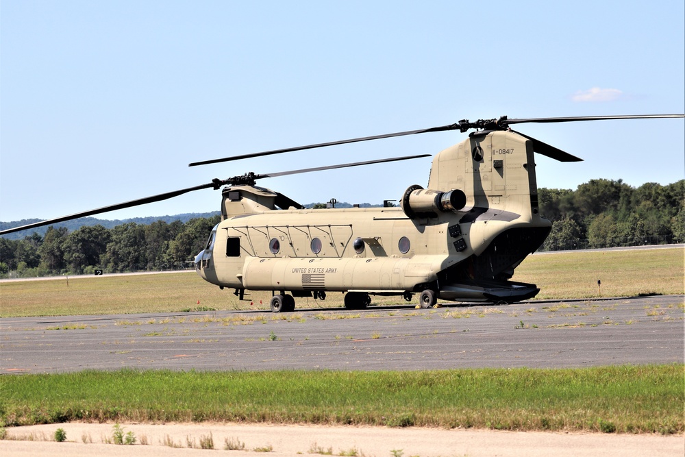 CH-47 Chinook Sling-load Training at Fort McCoy