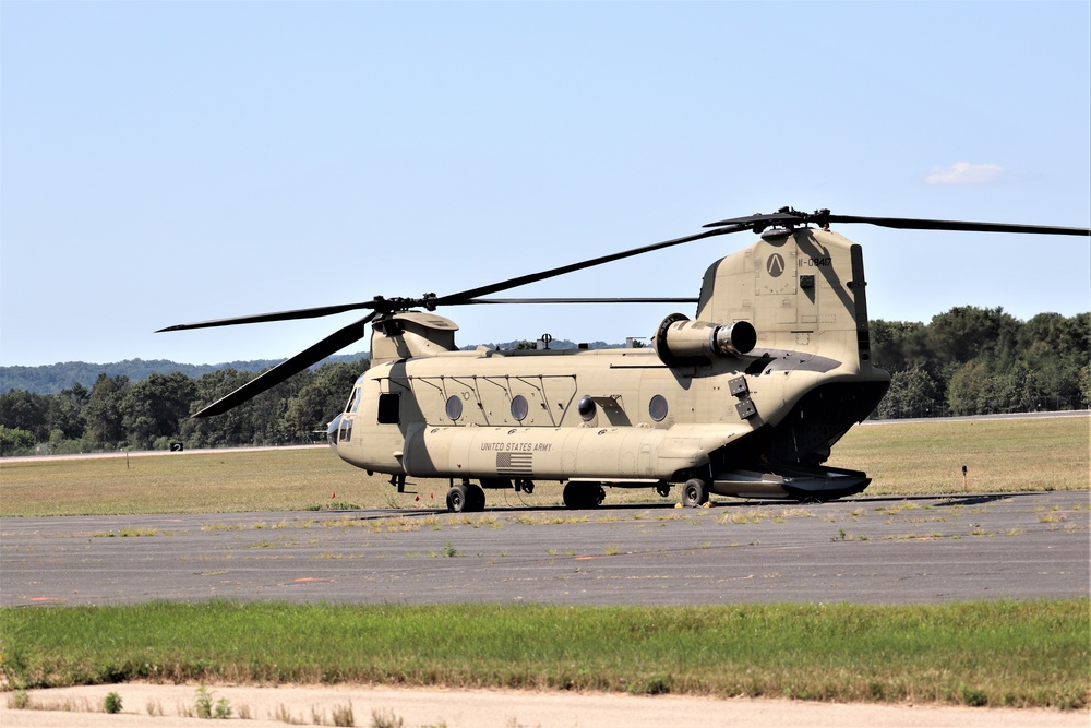 CH-47 Chinook Sling-load Training at Fort McCoy