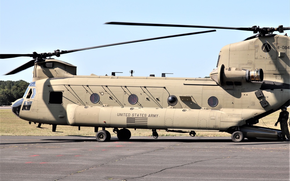 CH-47 Chinook Sling-load Training at Fort McCoy