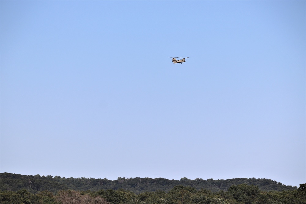 CH-47 Chinook Sling-load Training at Fort McCoy