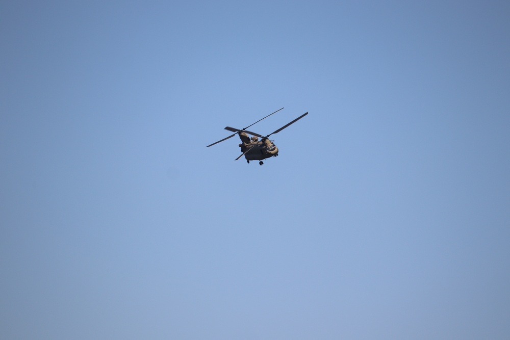 CH-47 Chinook Sling-load Training at Fort McCoy