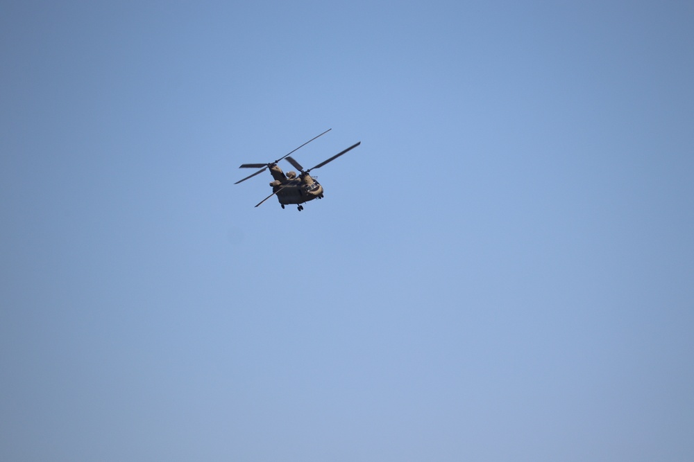 CH-47 Chinook Sling-load Training at Fort McCoy