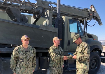 Seabees in China Lake Recognized for Disaster Recovery Efforts Following Multiple Earthquakes
