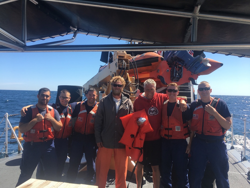 Coast Guard crews rescue 2 off Maine coast