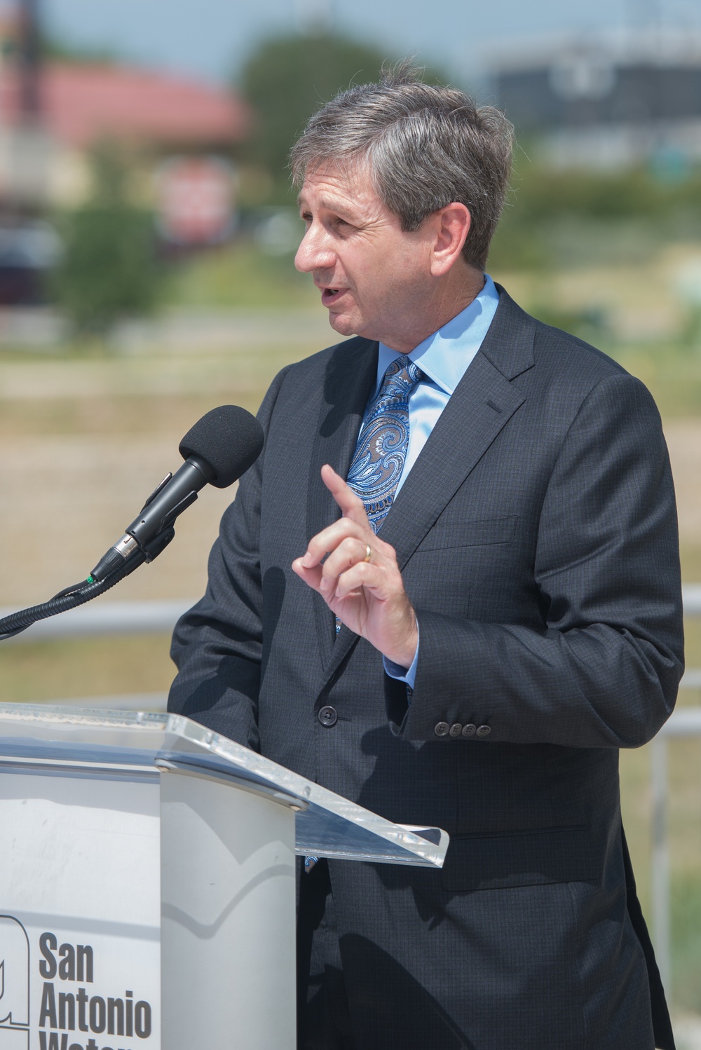 SAWS W-6 Sewer Line Ground-Breaking Ceremony