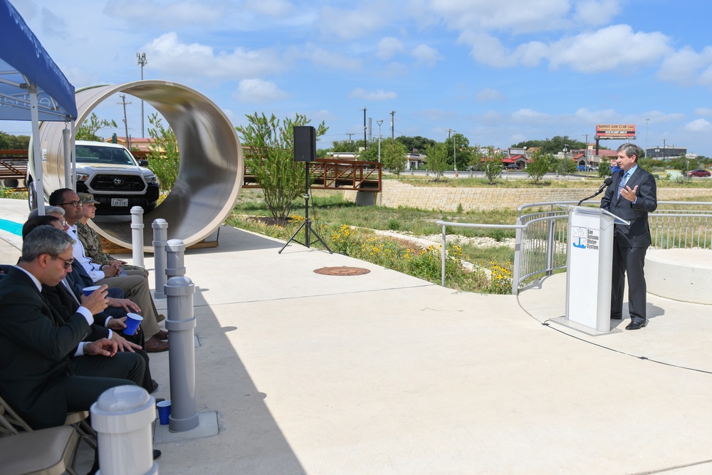 SAWS W-6 Sewer Line Ground-Breaking Ceremony