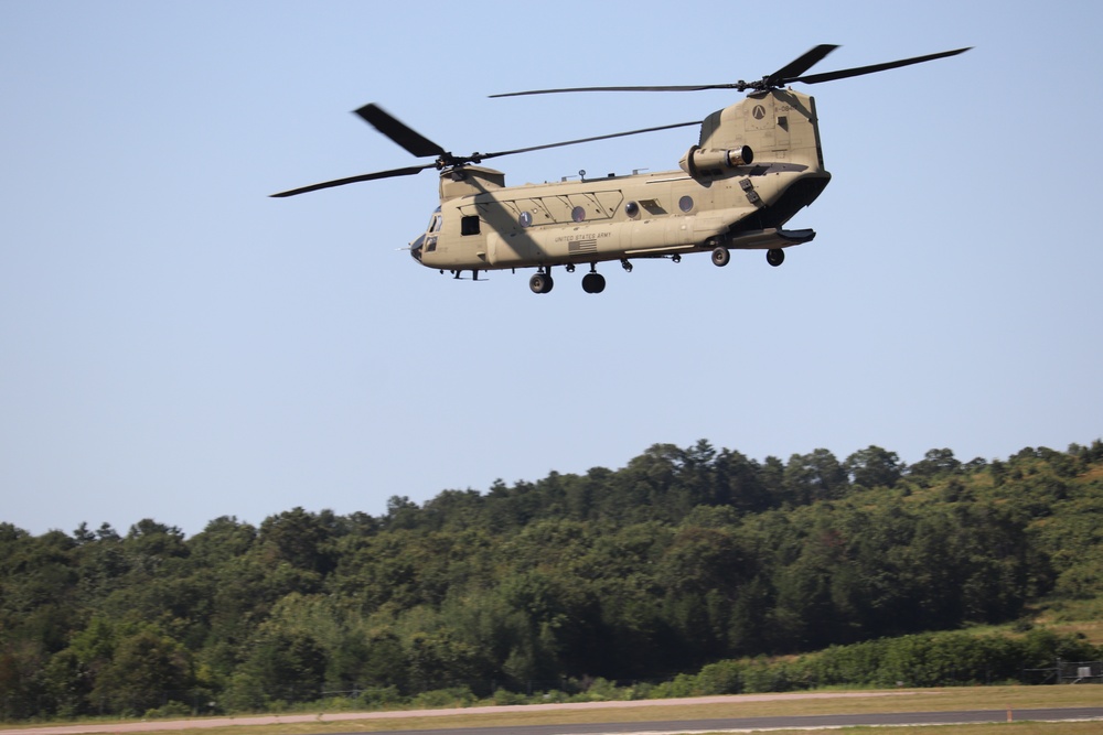 CH-47 Chinook Sling-load Training at Fort McCoy